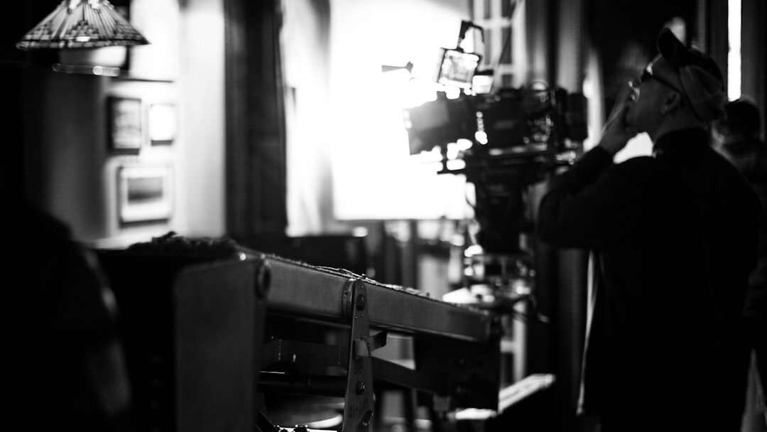 filmmaker telling story on set