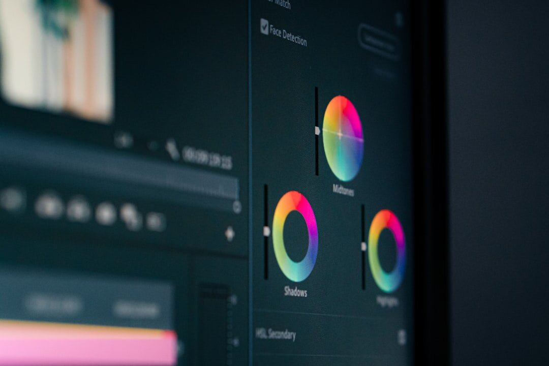 editing software interface